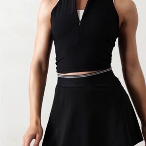 Athleta Ace advantage High Rise Tennis  Skort
 White tipped 13.5 inch NWT